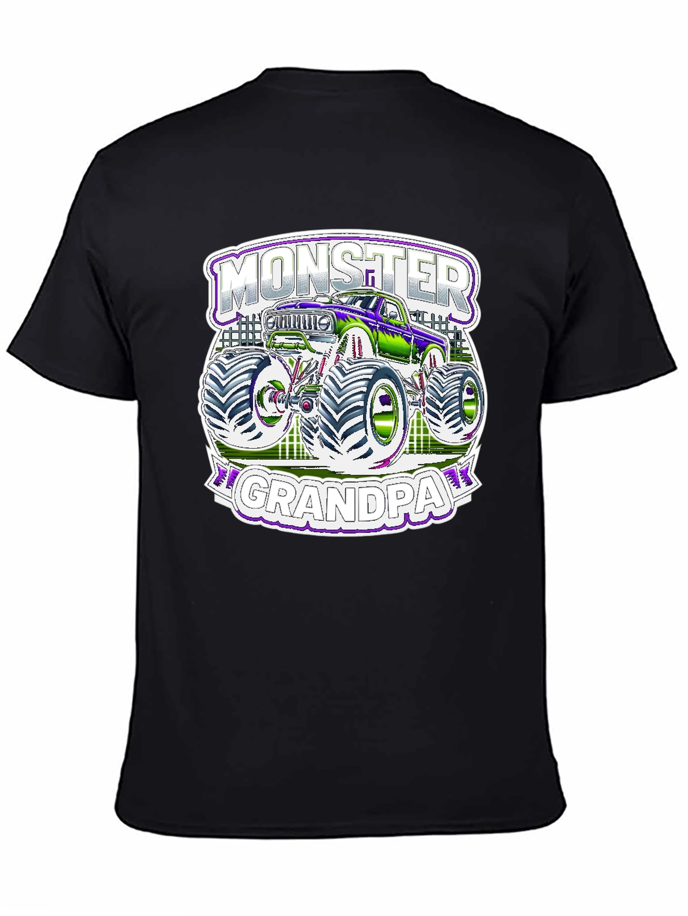 Monster Grandpa T-Shirt - Truck Lover Tee