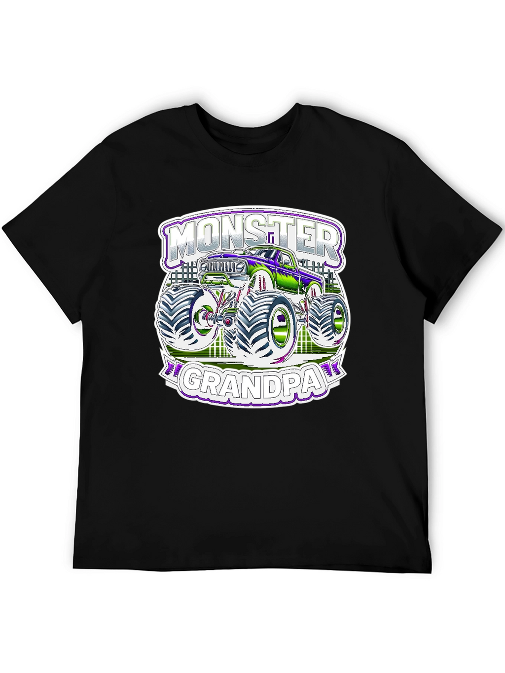 Monster Grandpa T-Shirt - Truck Lover Tee