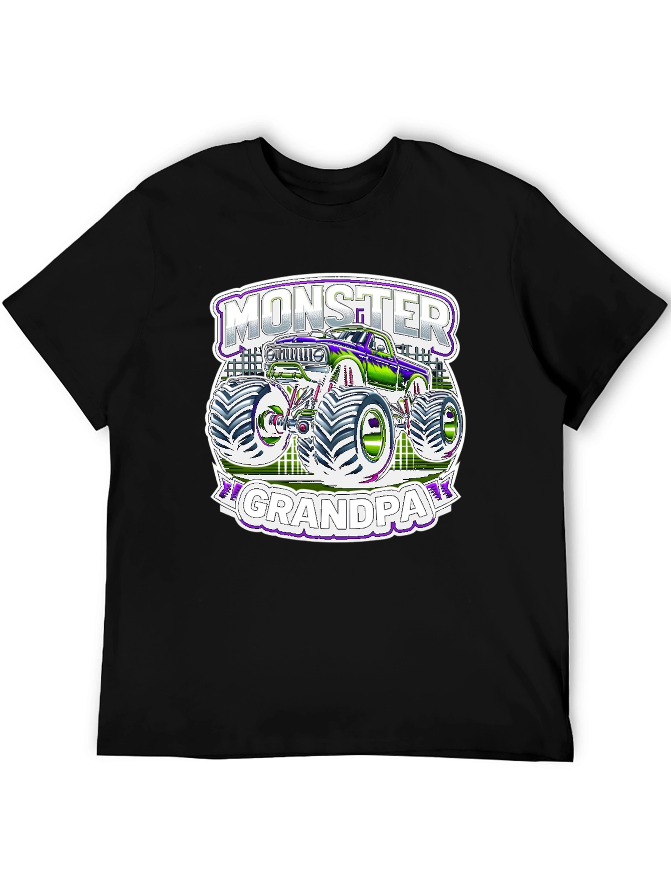 Monster Grandpa T-Shirt - Truck Lover Tee