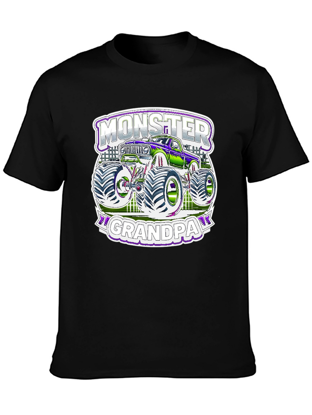 Monster Grandpa T-Shirt - Truck Lover Tee