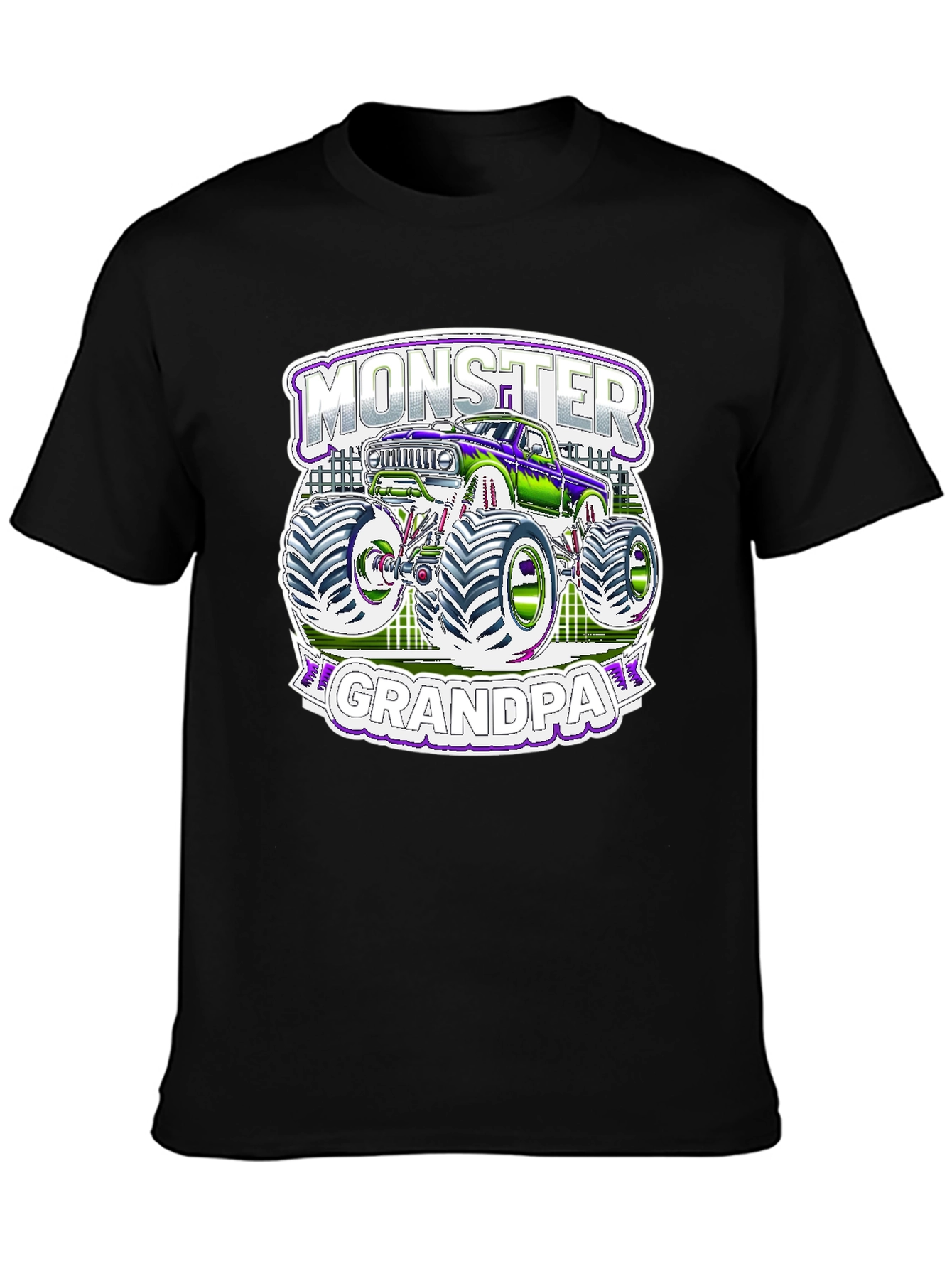Monster Grandpa T-Shirt - Truck Lover Tee