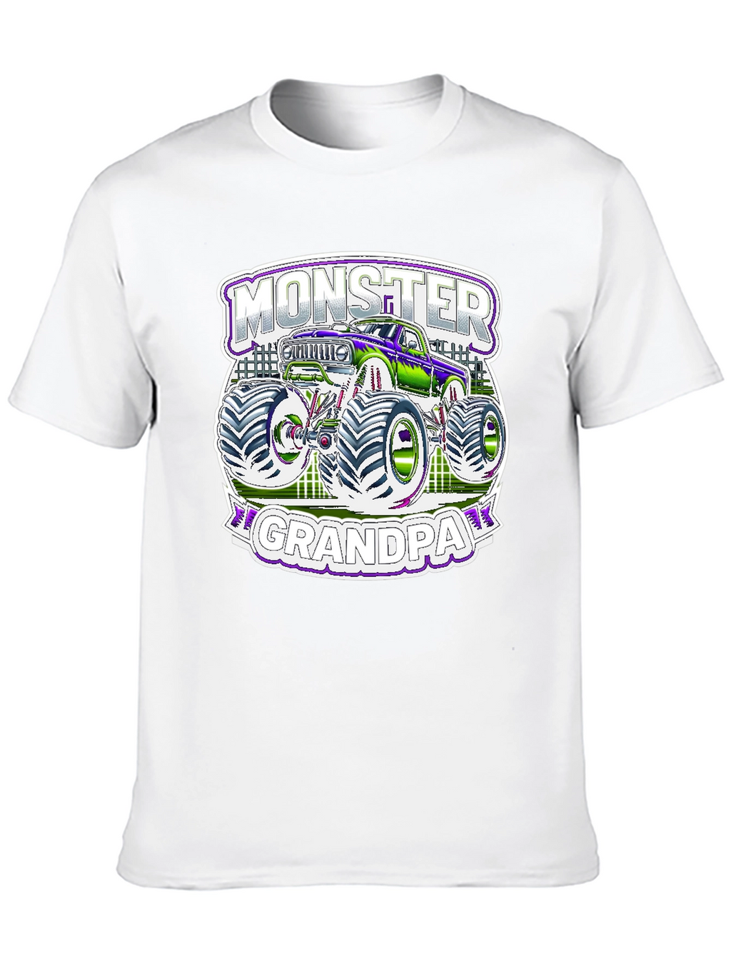 Monster Grandpa T-Shirt - Truck Lover Tee
