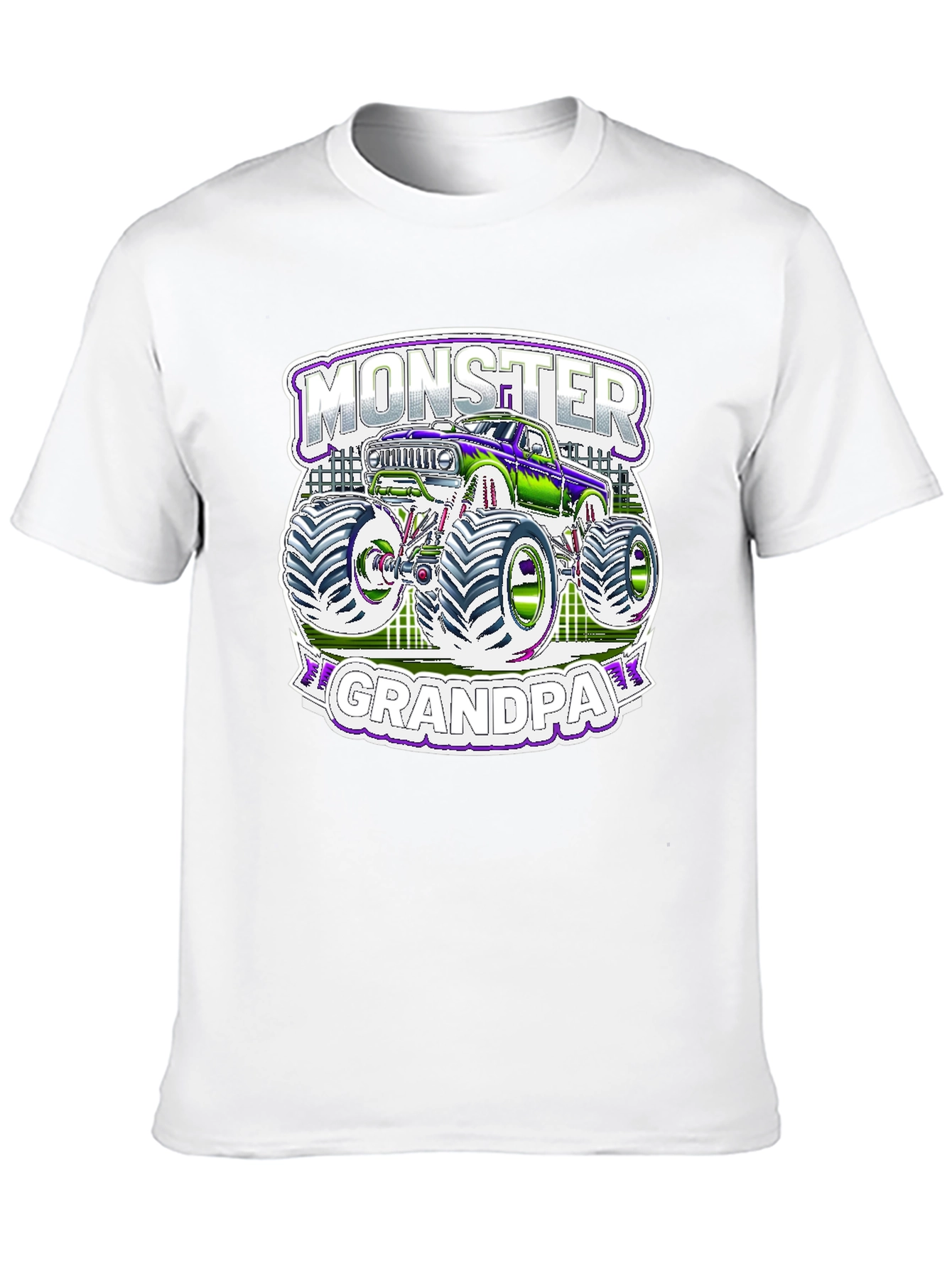 Monster Grandpa T-Shirt - Truck Lover Tee
