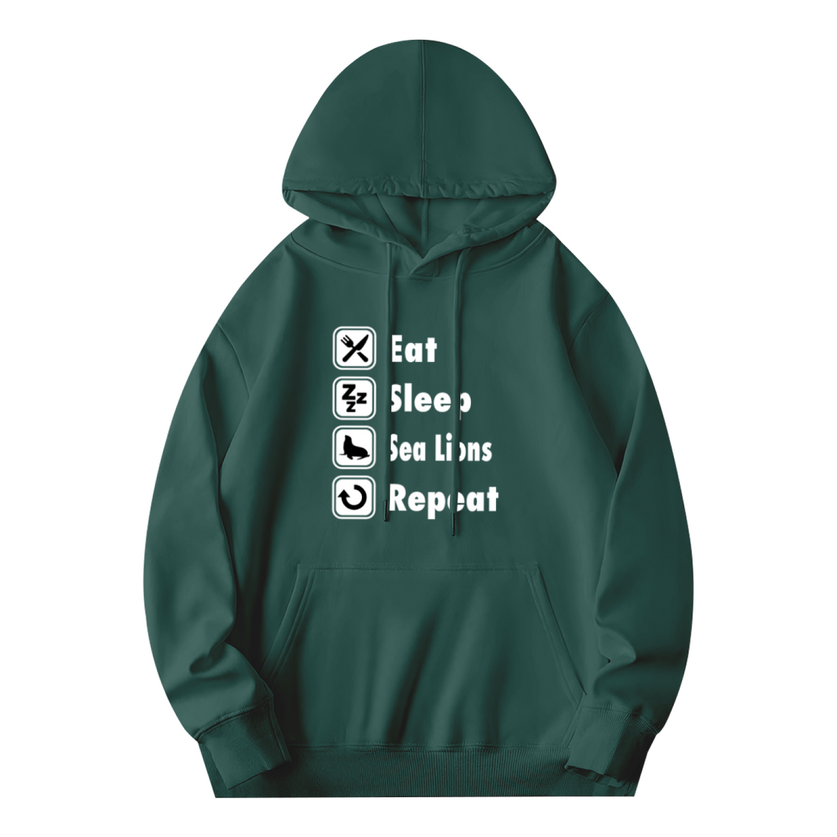 Lion King Hoodie - Majestic Animal Graphic Sweatshirt for Brave Hearts & Leaders