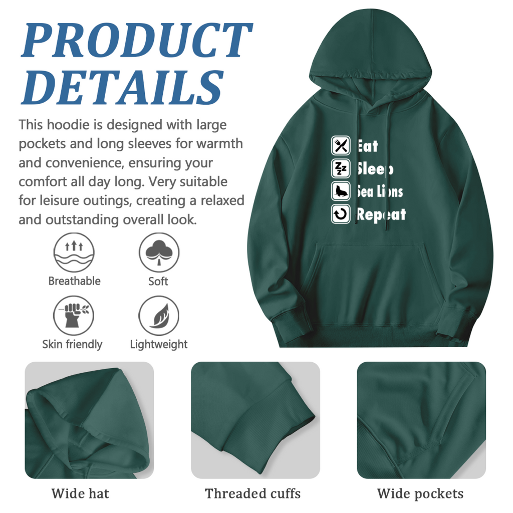 Lion King Hoodie - Majestic Animal Graphic Sweatshirt for Brave Hearts & Leaders