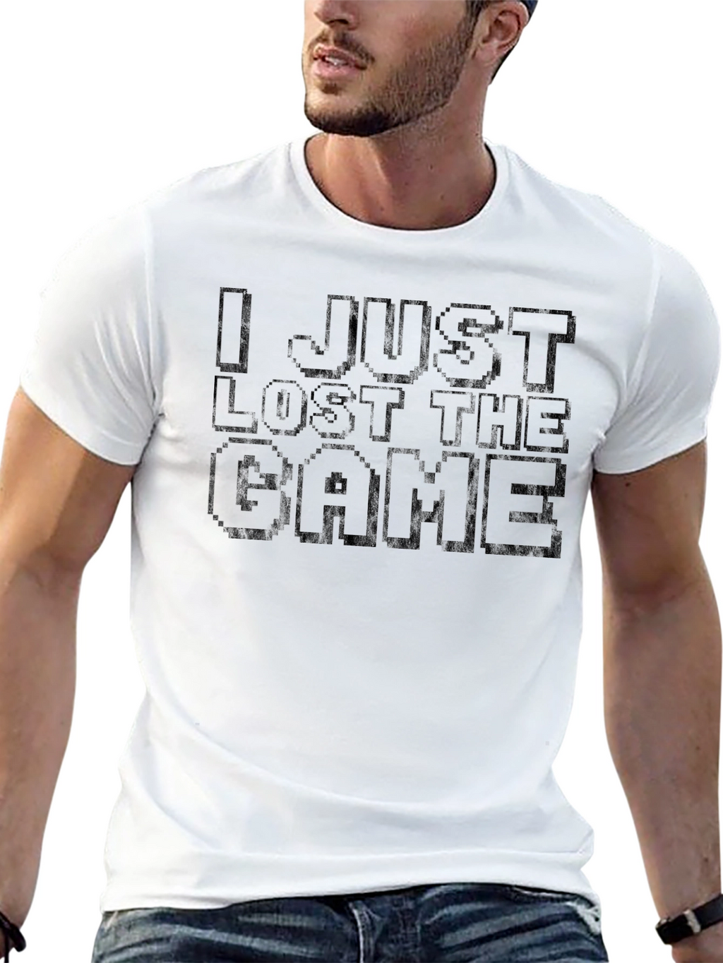 I Just Lost The Game Black T-Shirt