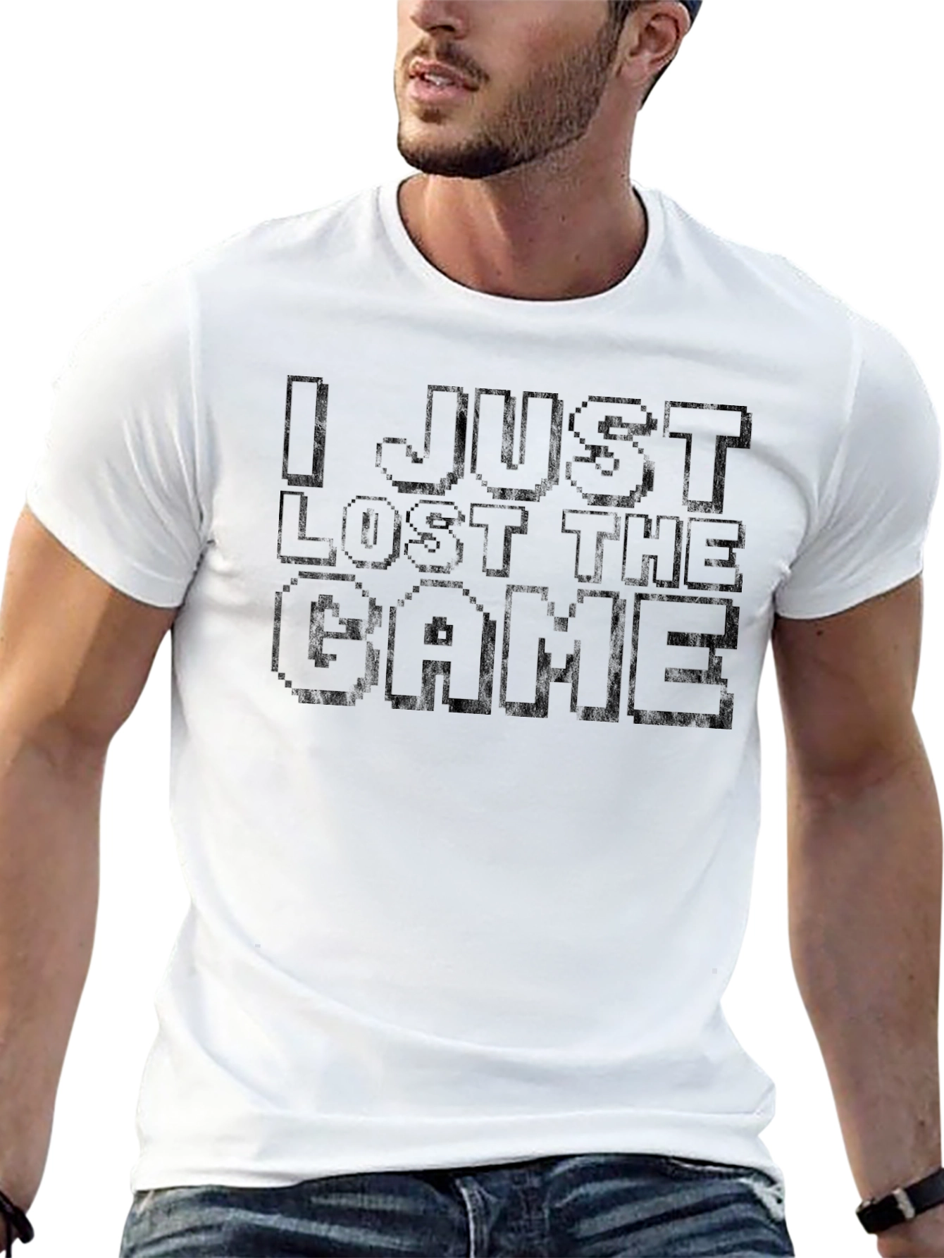 I Just Lost The Game Black T-Shirt