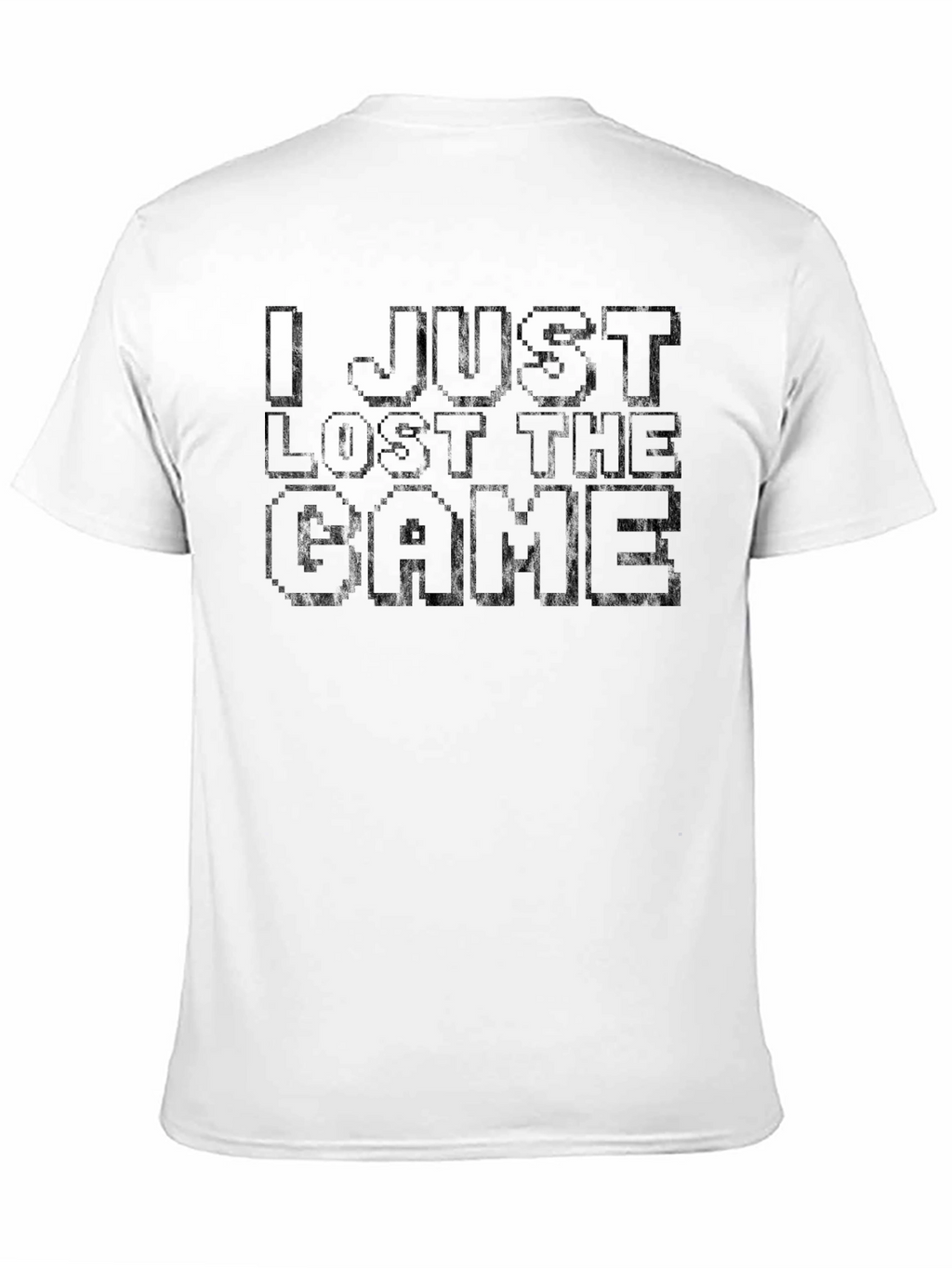 I Just Lost The Game Black T-Shirt