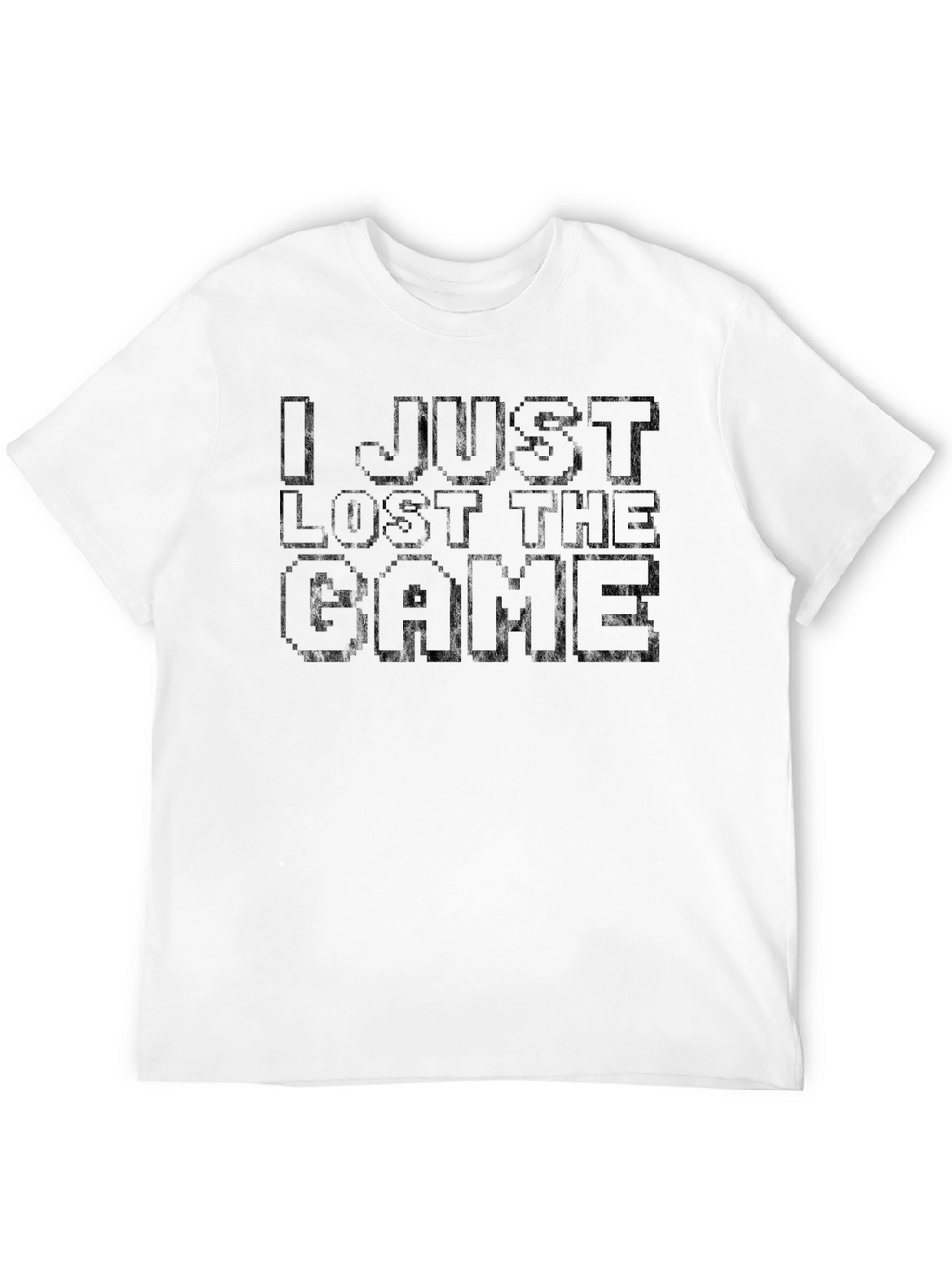 I Just Lost The Game Black T-Shirt