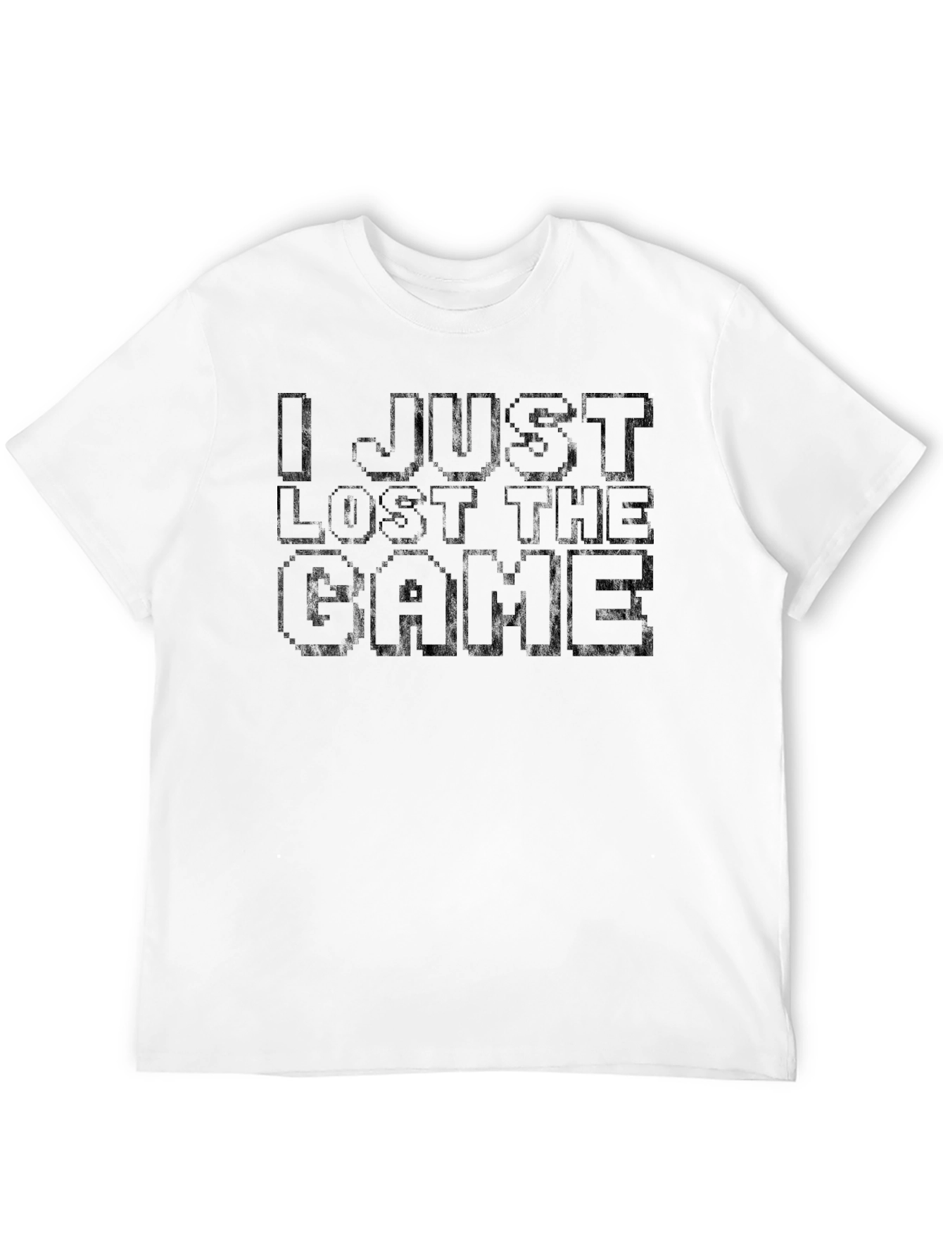 I Just Lost The Game Black T-Shirt