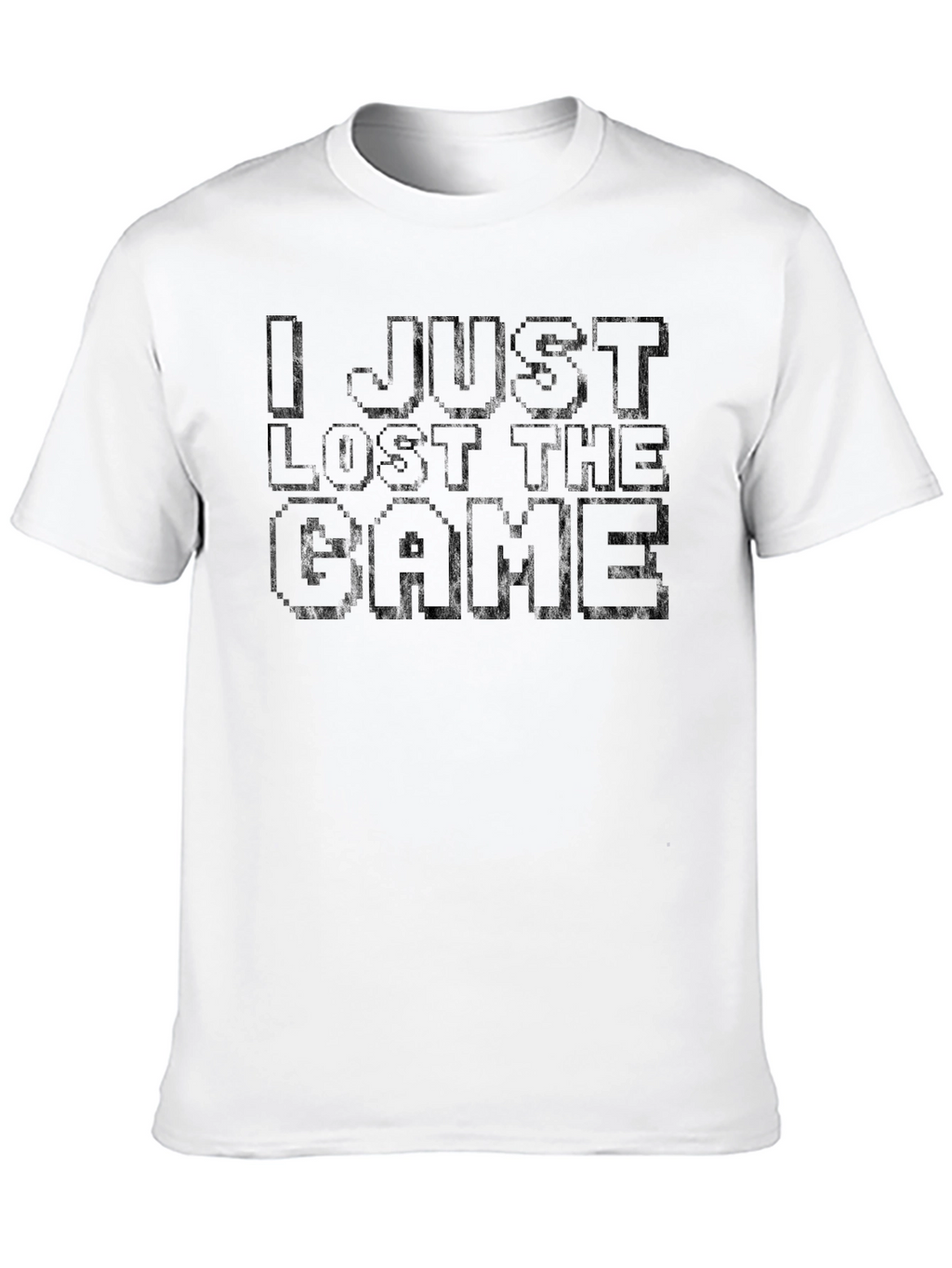 I Just Lost The Game Black T-Shirt