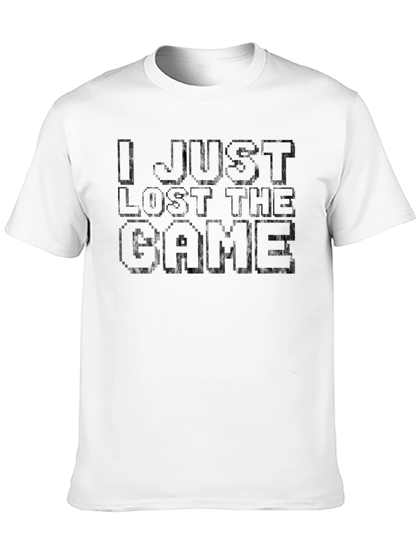 I Just Lost The Game Black T-Shirt