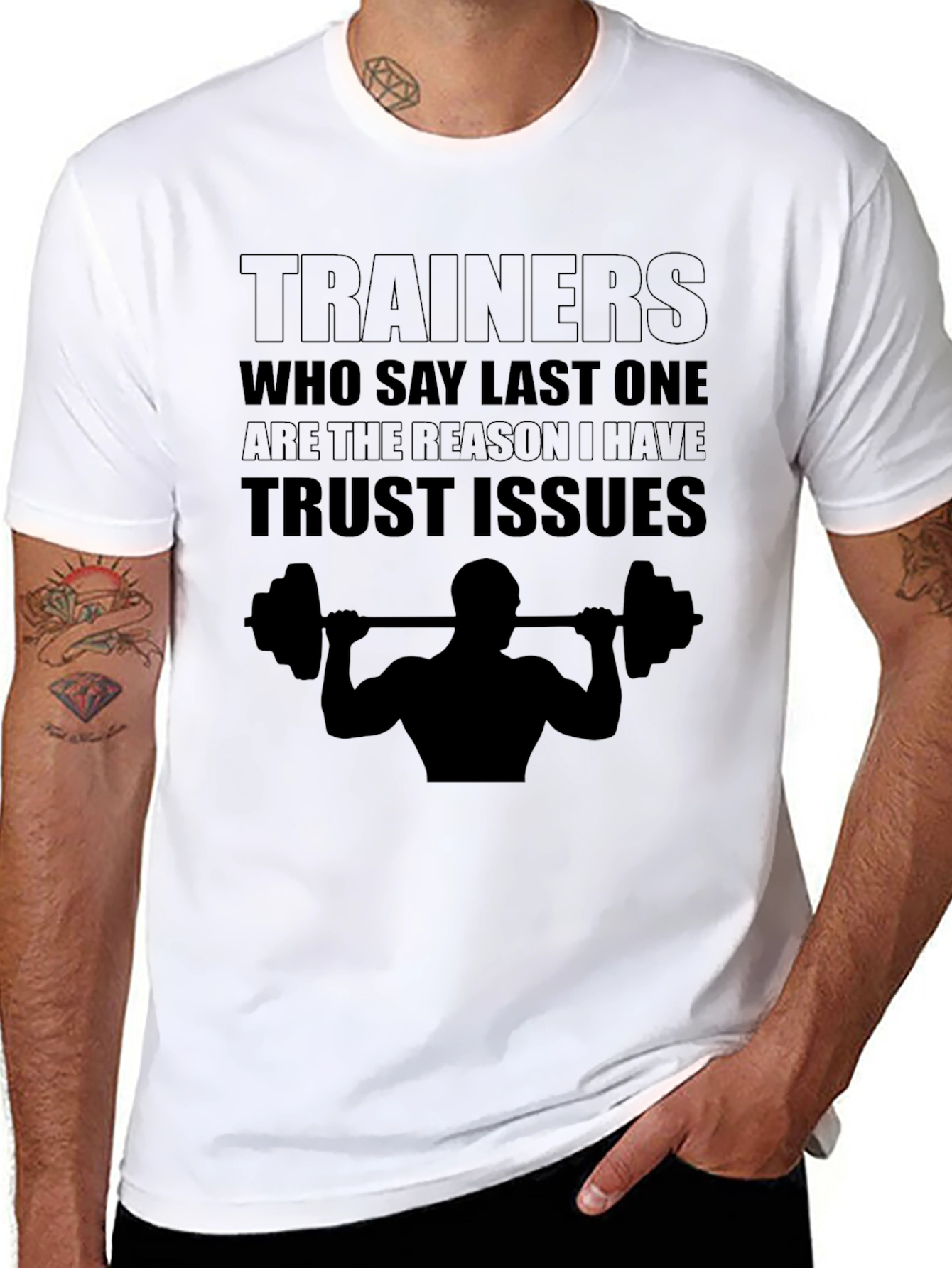 Trainers Trust Issues Graphic T-Shirt