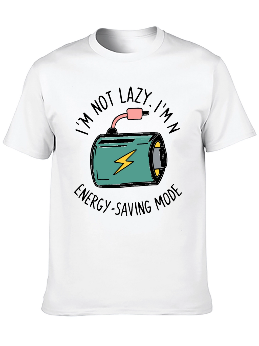 Funny Energy Saving Mode T-Shirt