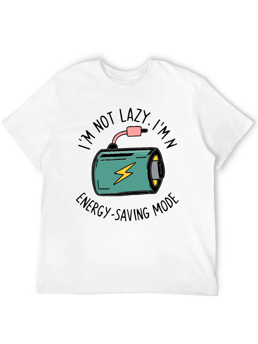 Funny Energy Saving Mode T-Shirt