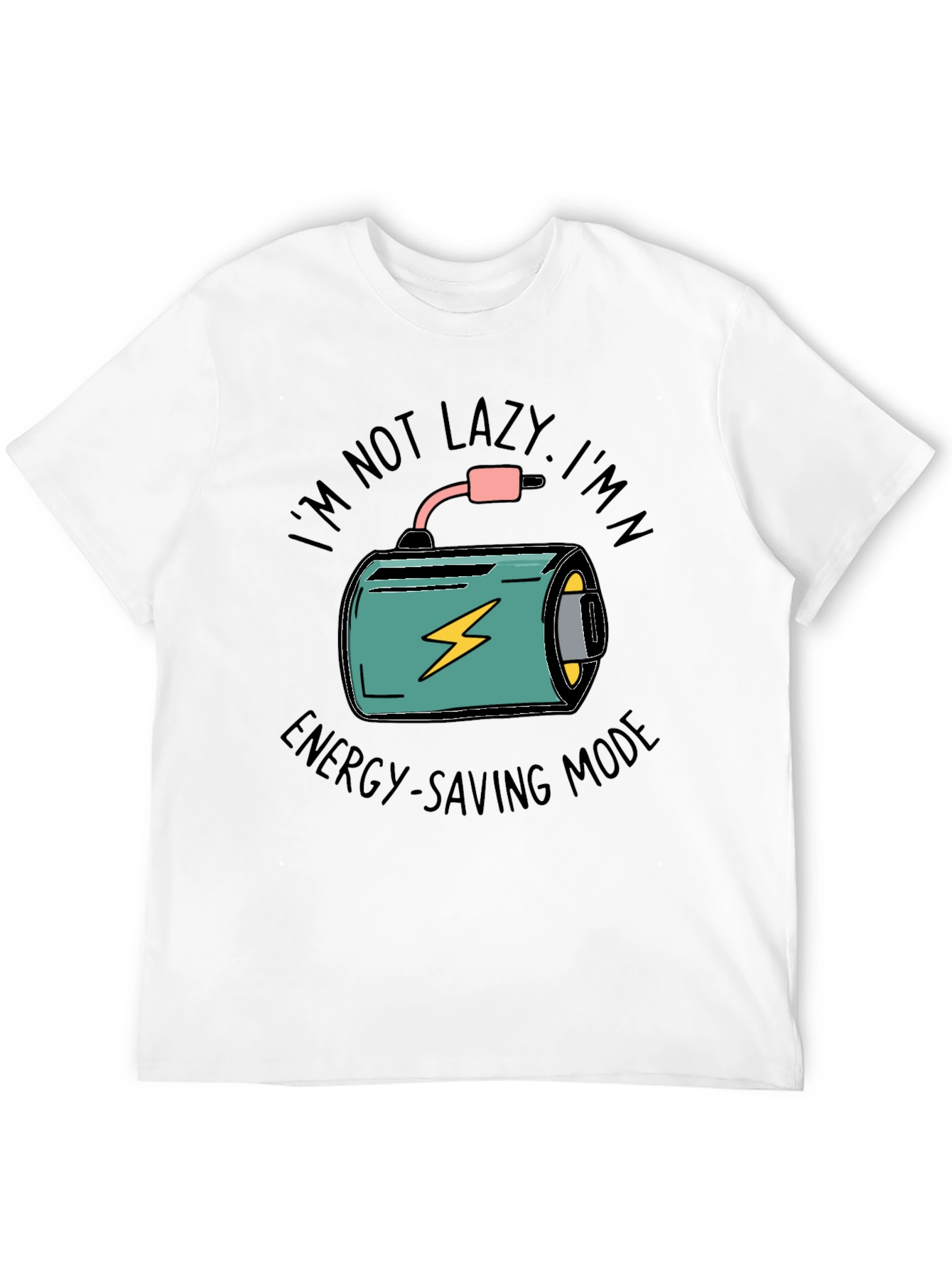 Funny Energy Saving Mode T-Shirt