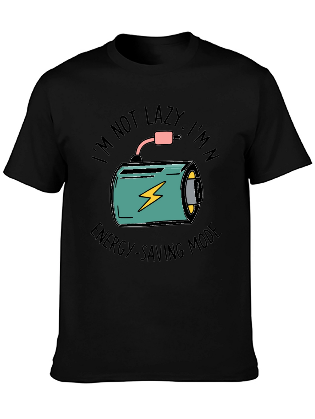 Funny Energy Saving Mode T-Shirt