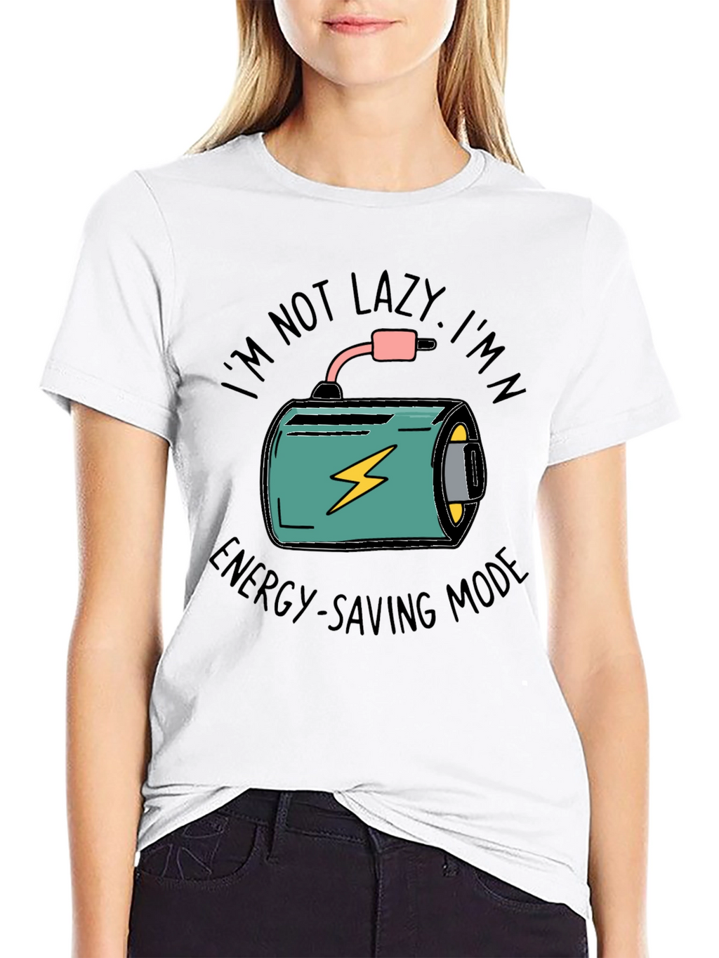 Funny Energy Saving Mode T-Shirt