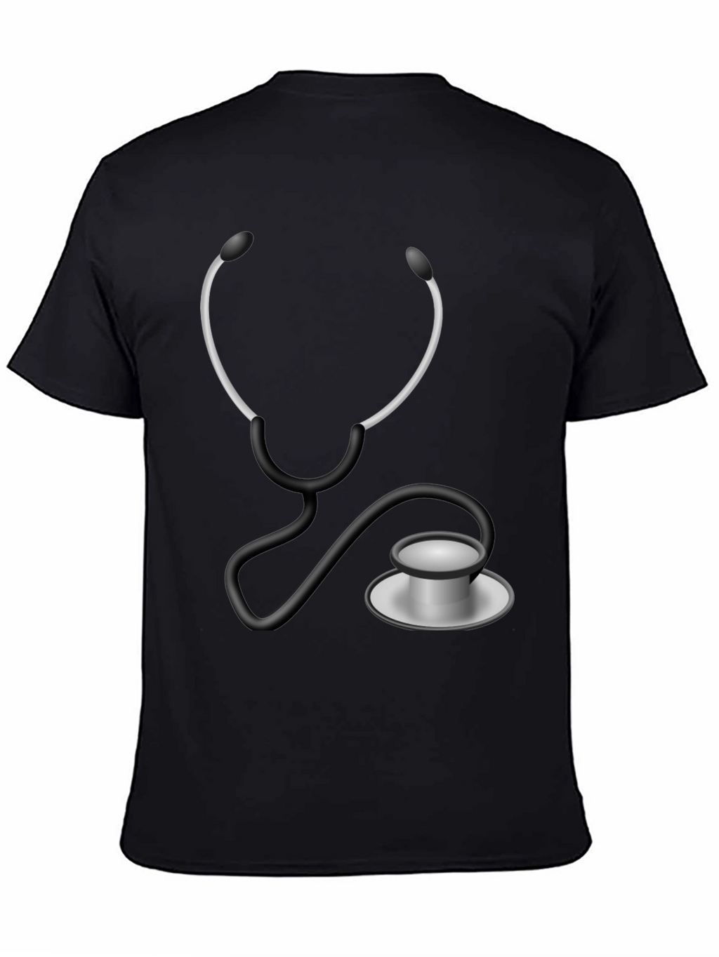 Stethoscope Graphic T-Shirt - Medical Humor Tee