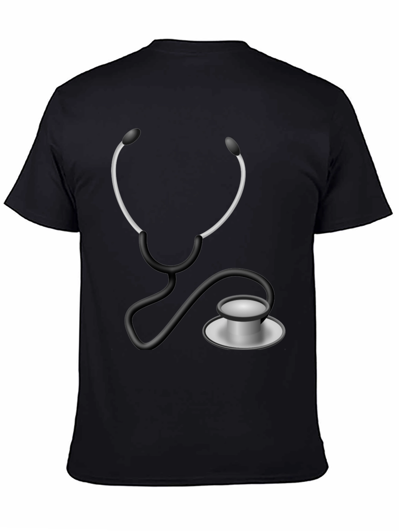 Stethoscope Graphic T-Shirt - Medical Humor Tee