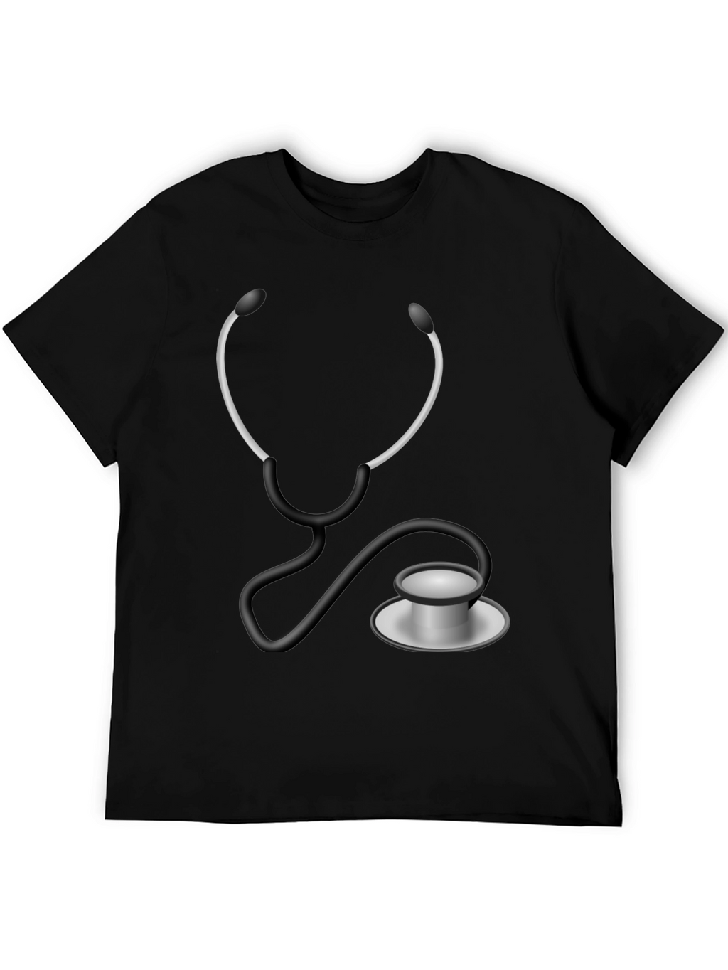 Stethoscope Graphic T-Shirt - Medical Humor Tee