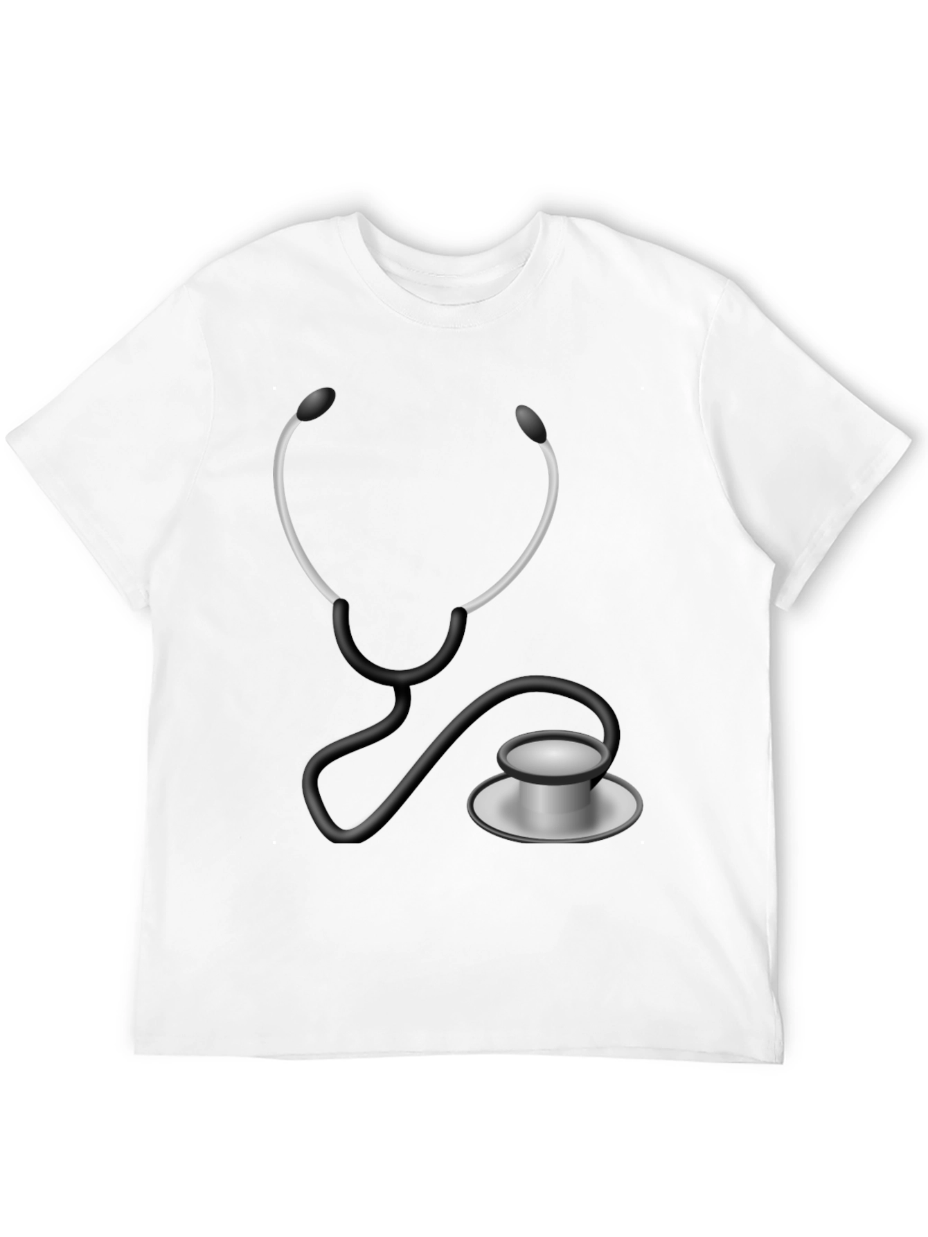 Stethoscope Graphic T-Shirt - Medical Humor Tee