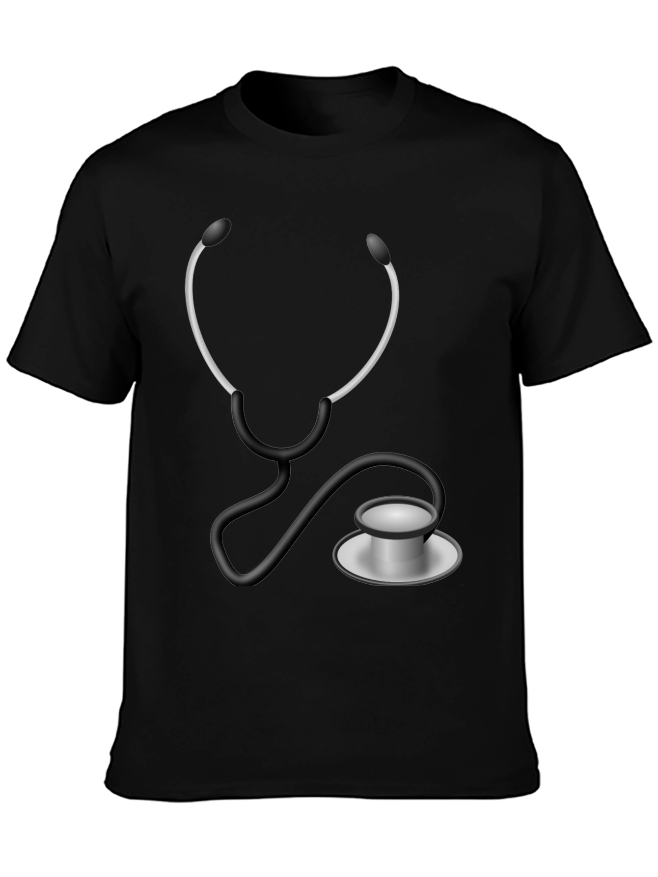 Stethoscope Graphic T-Shirt - Medical Humor Tee