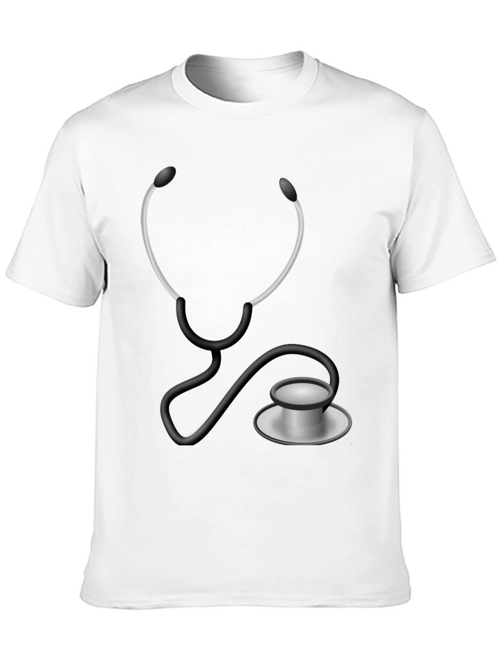 Stethoscope Graphic T-Shirt - Medical Humor Tee