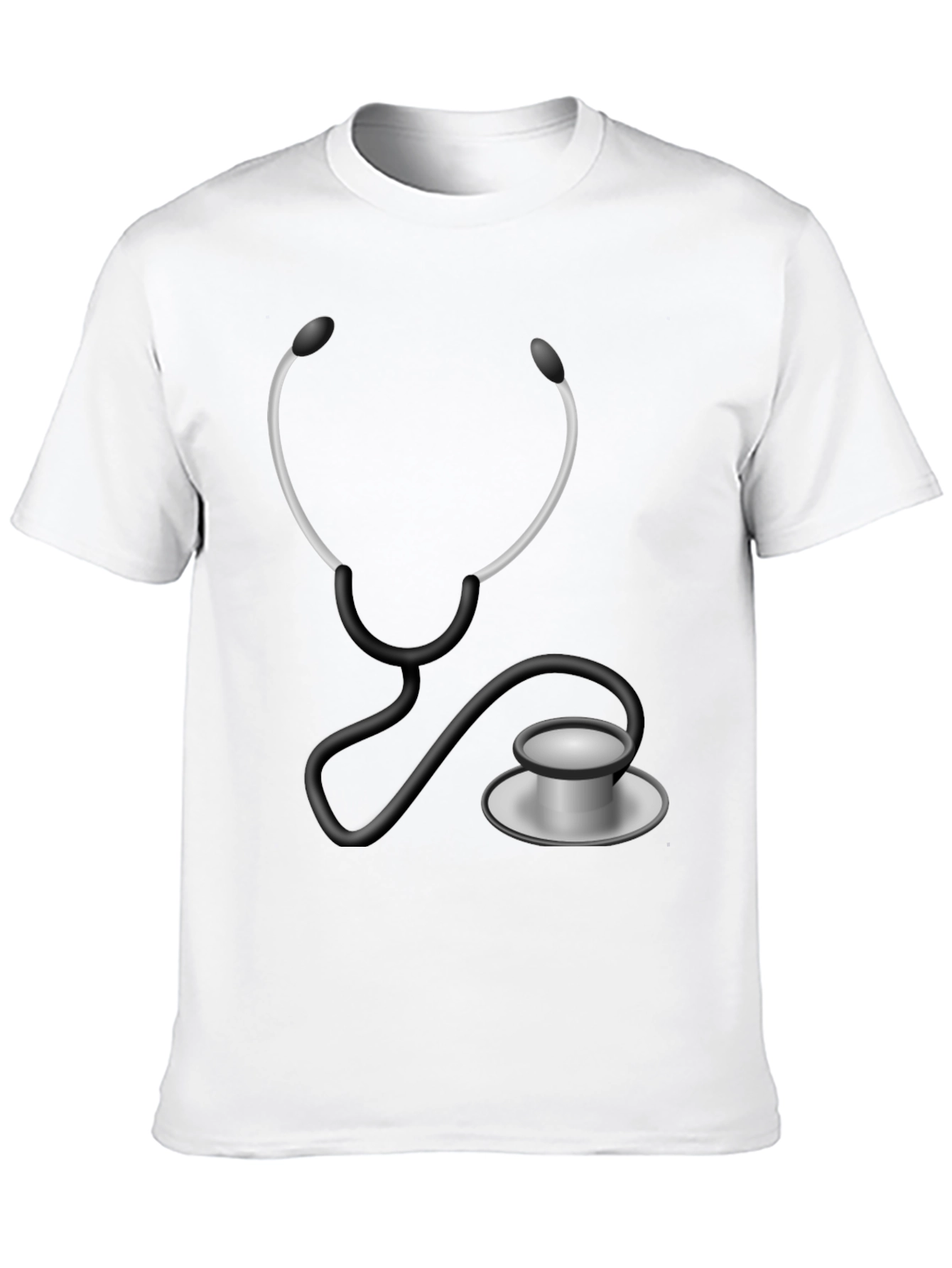 Stethoscope Graphic T-Shirt - Medical Humor Tee