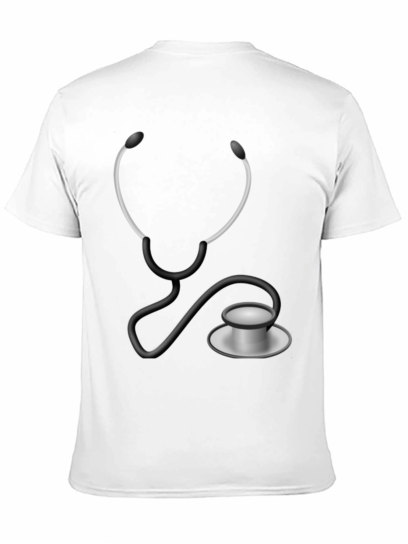 Stethoscope Graphic T-Shirt - Medical Humor Tee