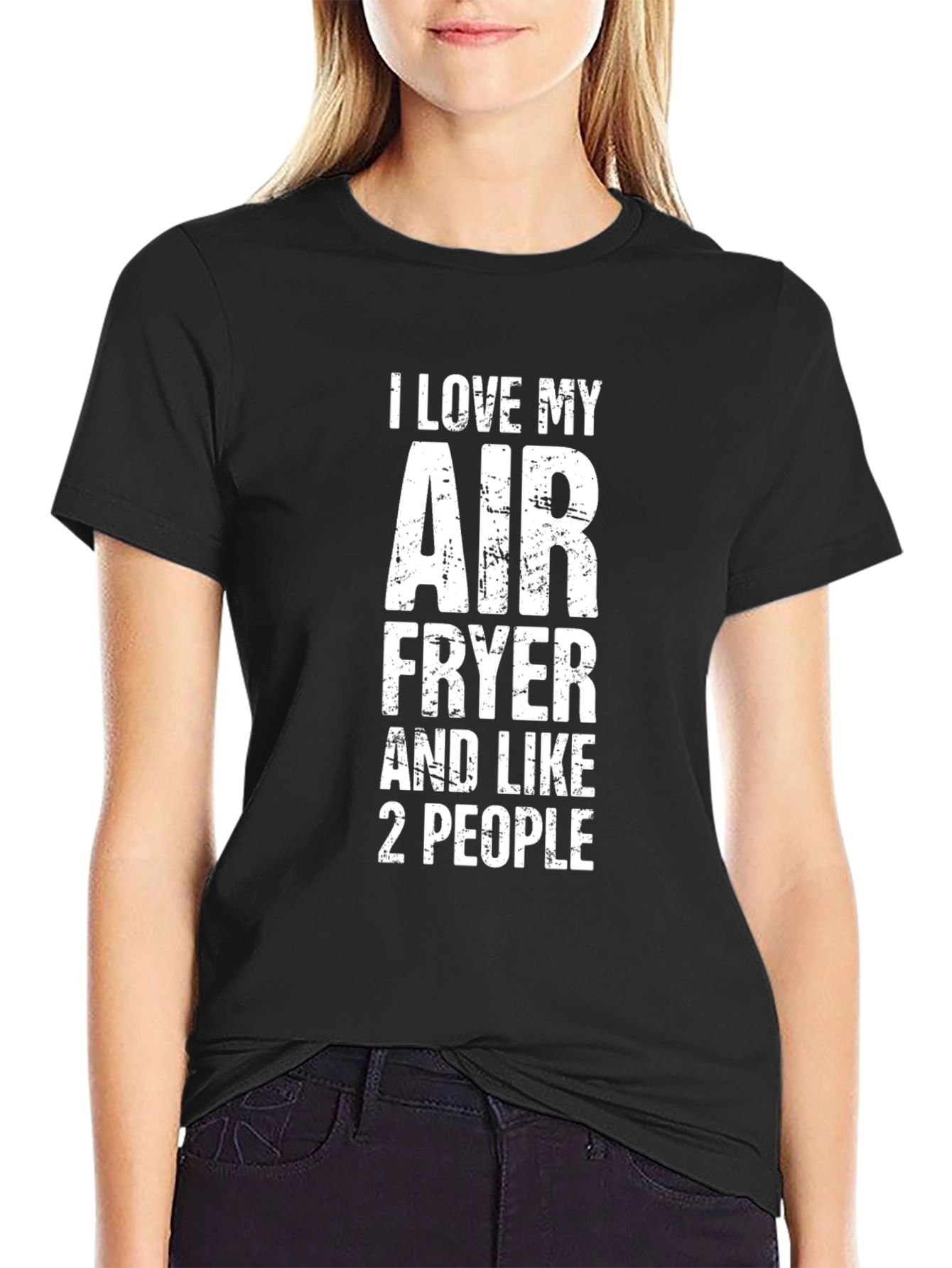 I Love My Air Fryer Funny Graphic T-Shirt