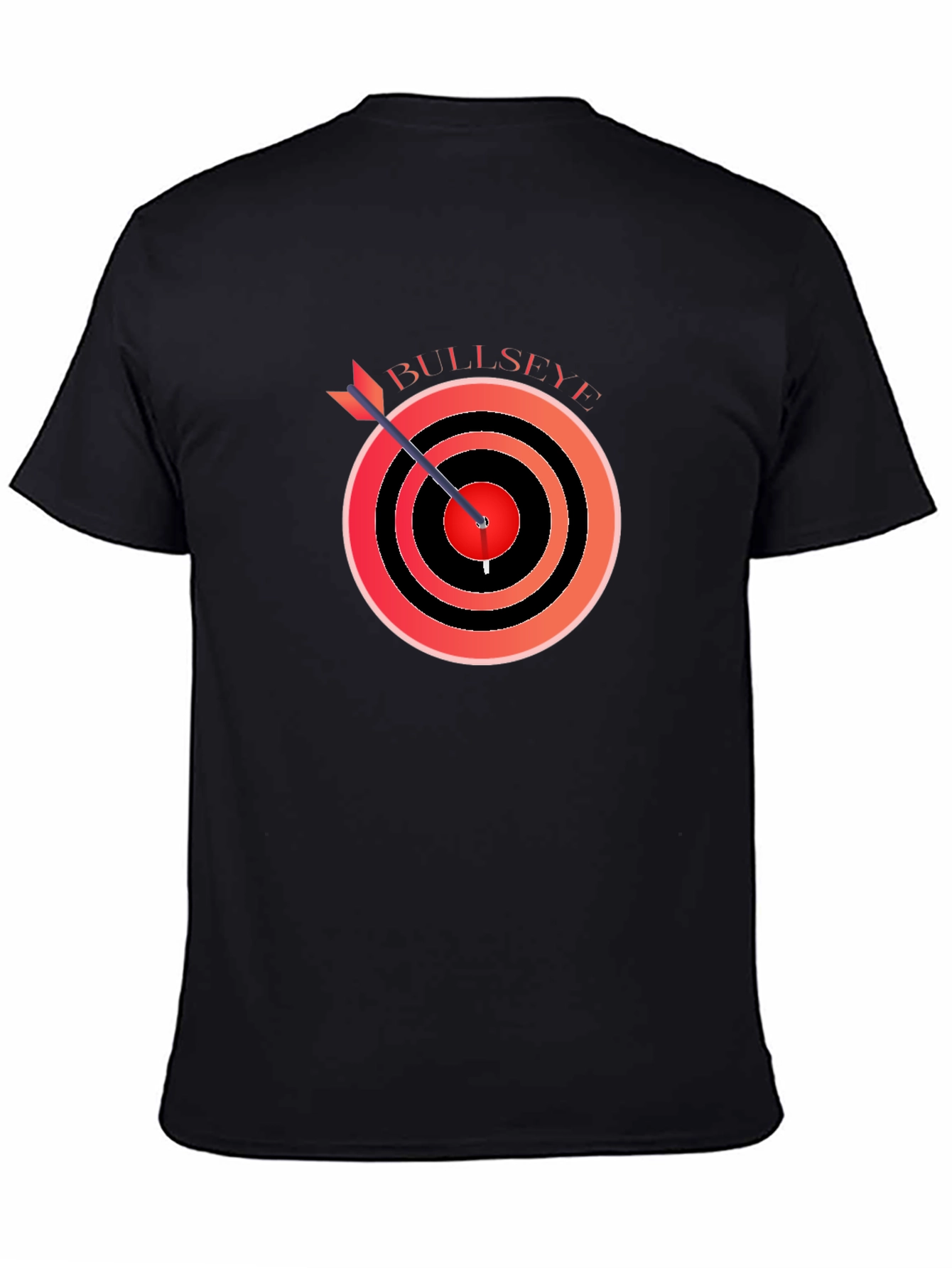 Bullseye Target T-Shirt - Arrow Hit the Mark