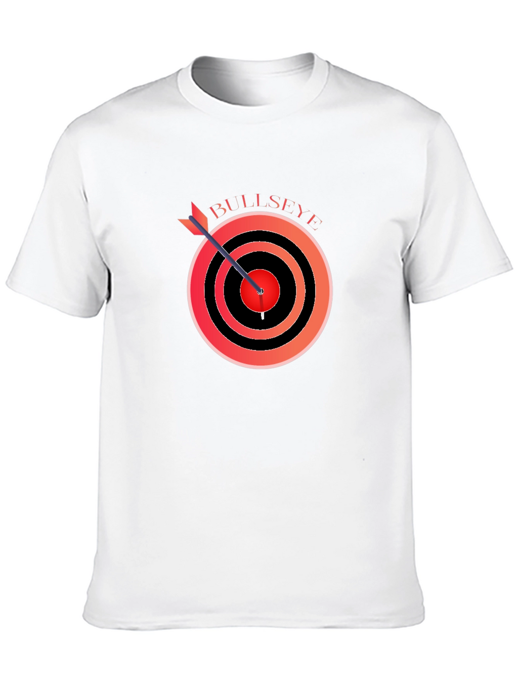 Bullseye Target T-Shirt - Arrow Hit the Mark