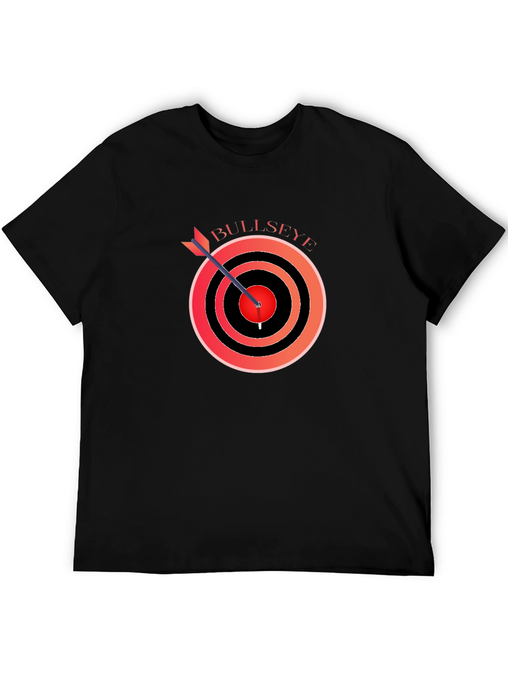 Bullseye Target T-Shirt - Arrow Hit the Mark