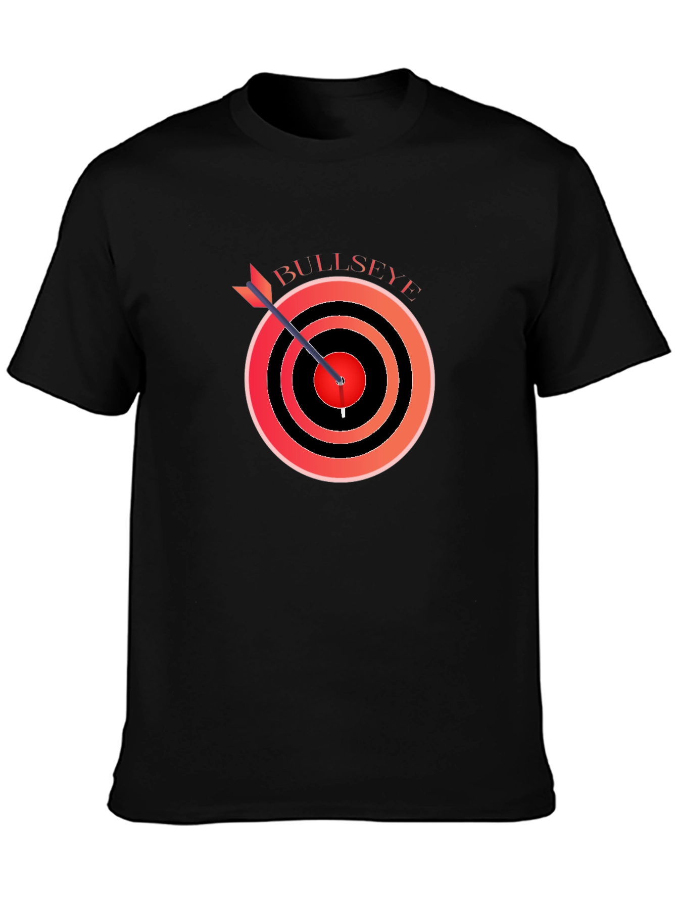 Bullseye Target T-Shirt - Arrow Hit the Mark