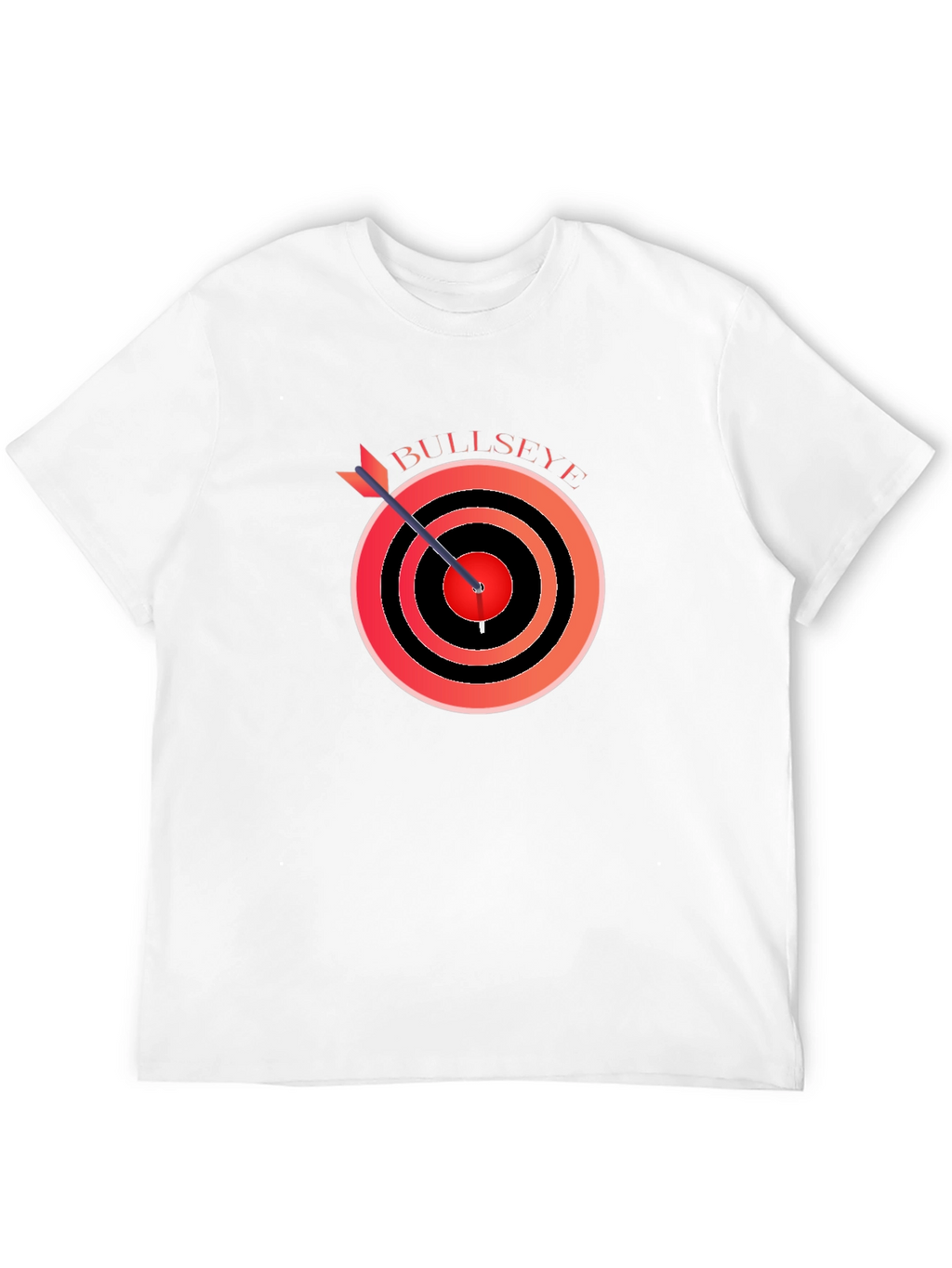 Bullseye Target T-Shirt - Arrow Hit the Mark