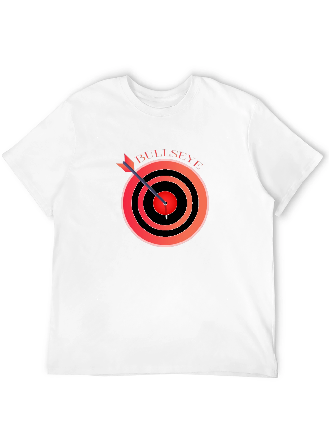 Bullseye Target T-Shirt - Arrow Hit the Mark