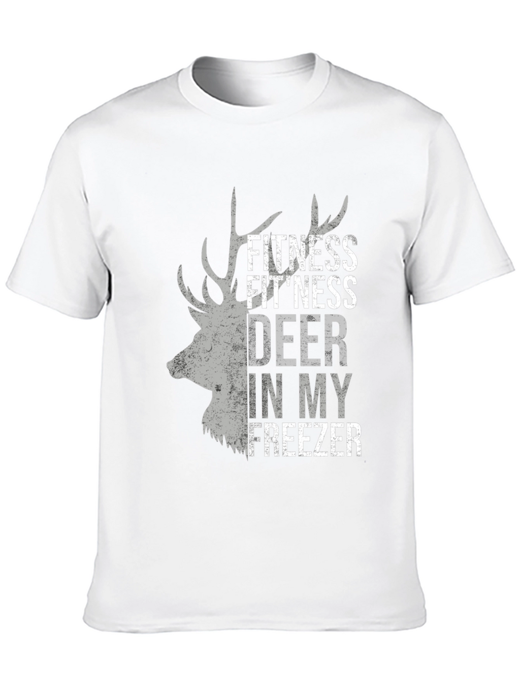 Fitness Deer Freezer T-Shirt - Funny Hunting Tee