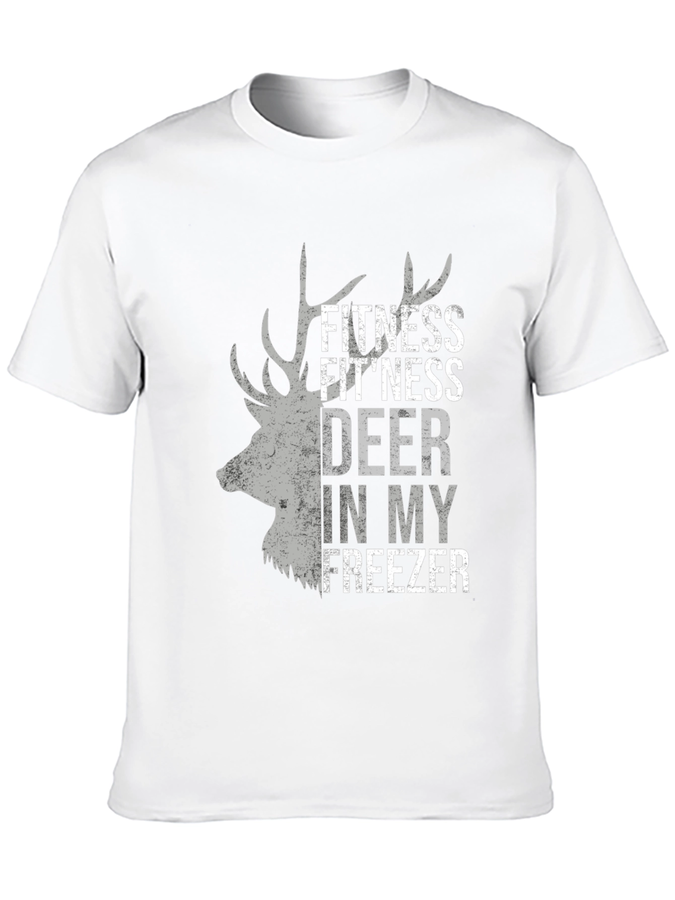Fitness Deer Freezer T-Shirt - Funny Hunting Tee
