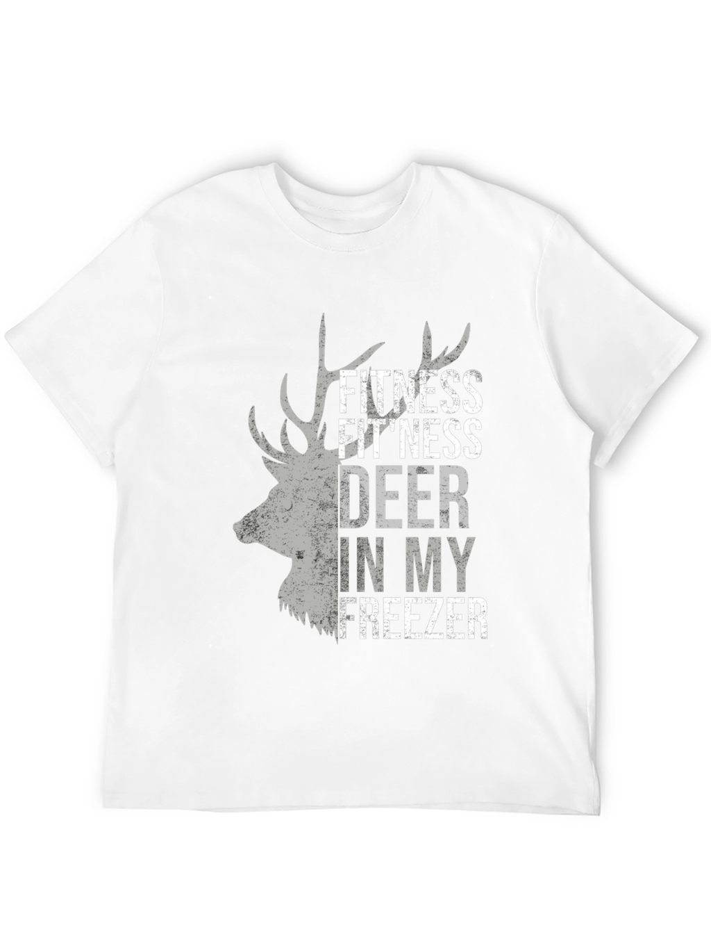 Fitness Deer Freezer T-Shirt - Funny Hunting Tee