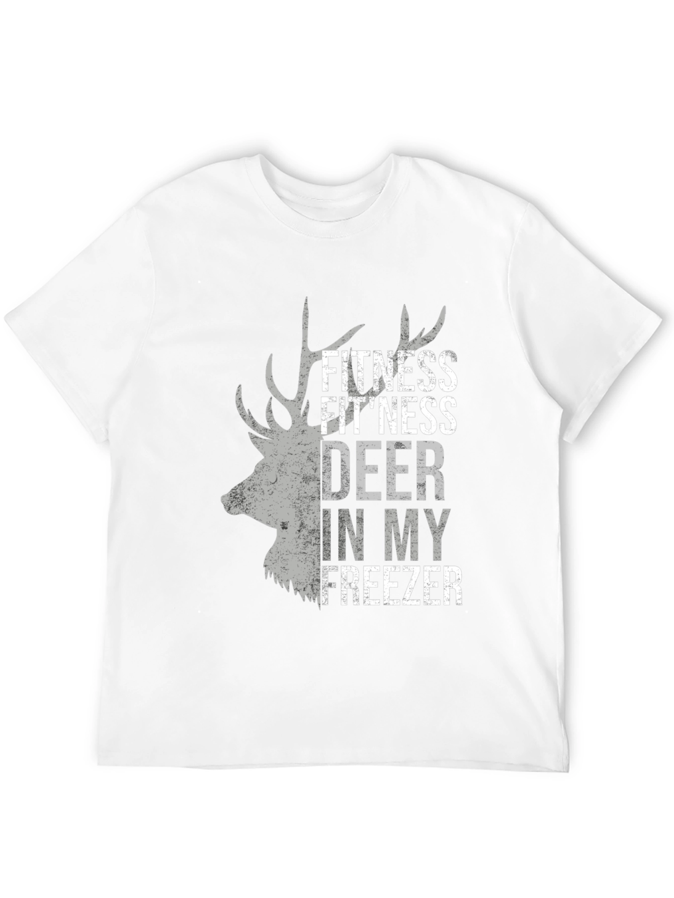 Fitness Deer Freezer T-Shirt - Funny Hunting Tee