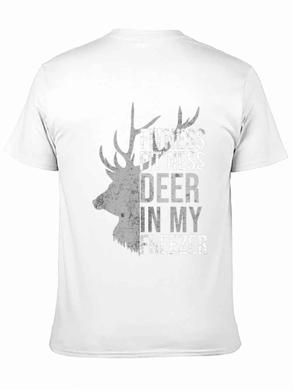 Fitness Deer Freezer T-Shirt - Funny Hunting Tee