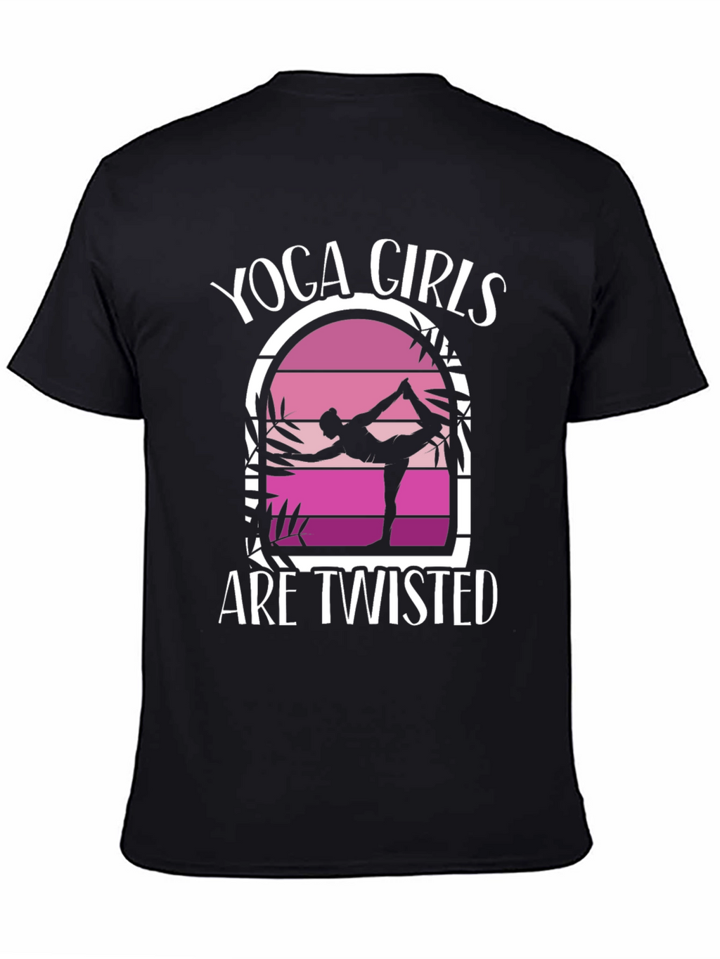 Yoga Girls Are Twisted Graphic Tee