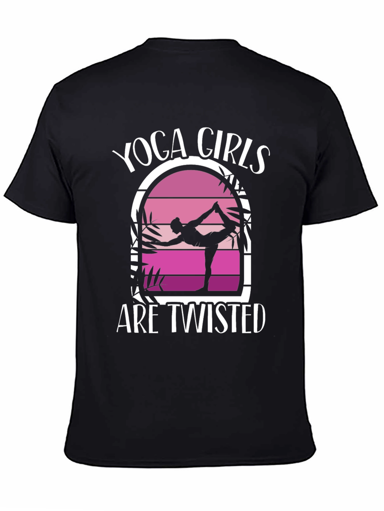 Yoga Girls Are Twisted Graphic Tee