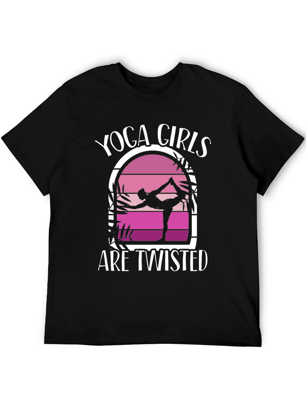 Yoga Girls Are Twisted Graphic Tee