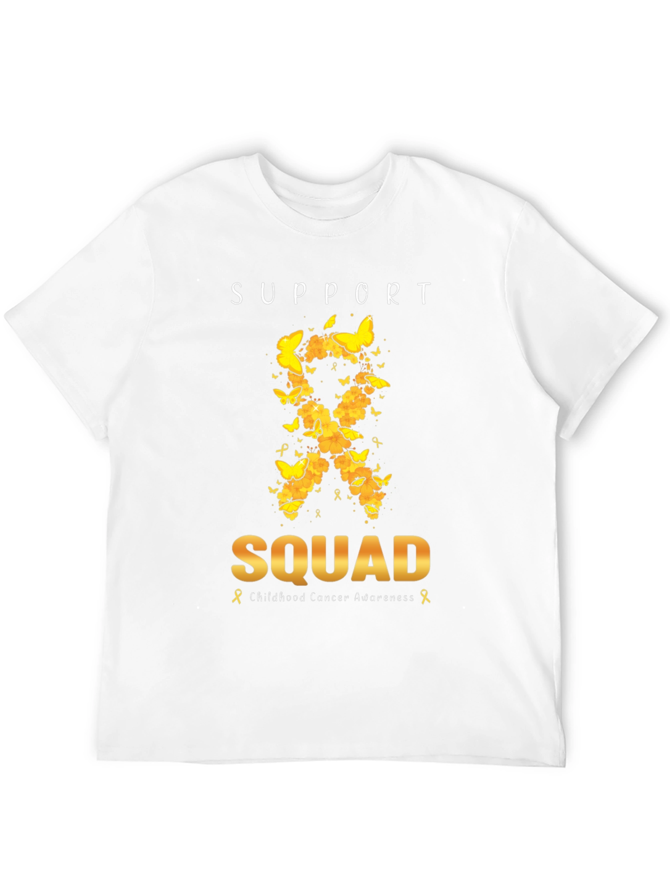 Childhood Cancer Awareness Support Squad T-Shirt