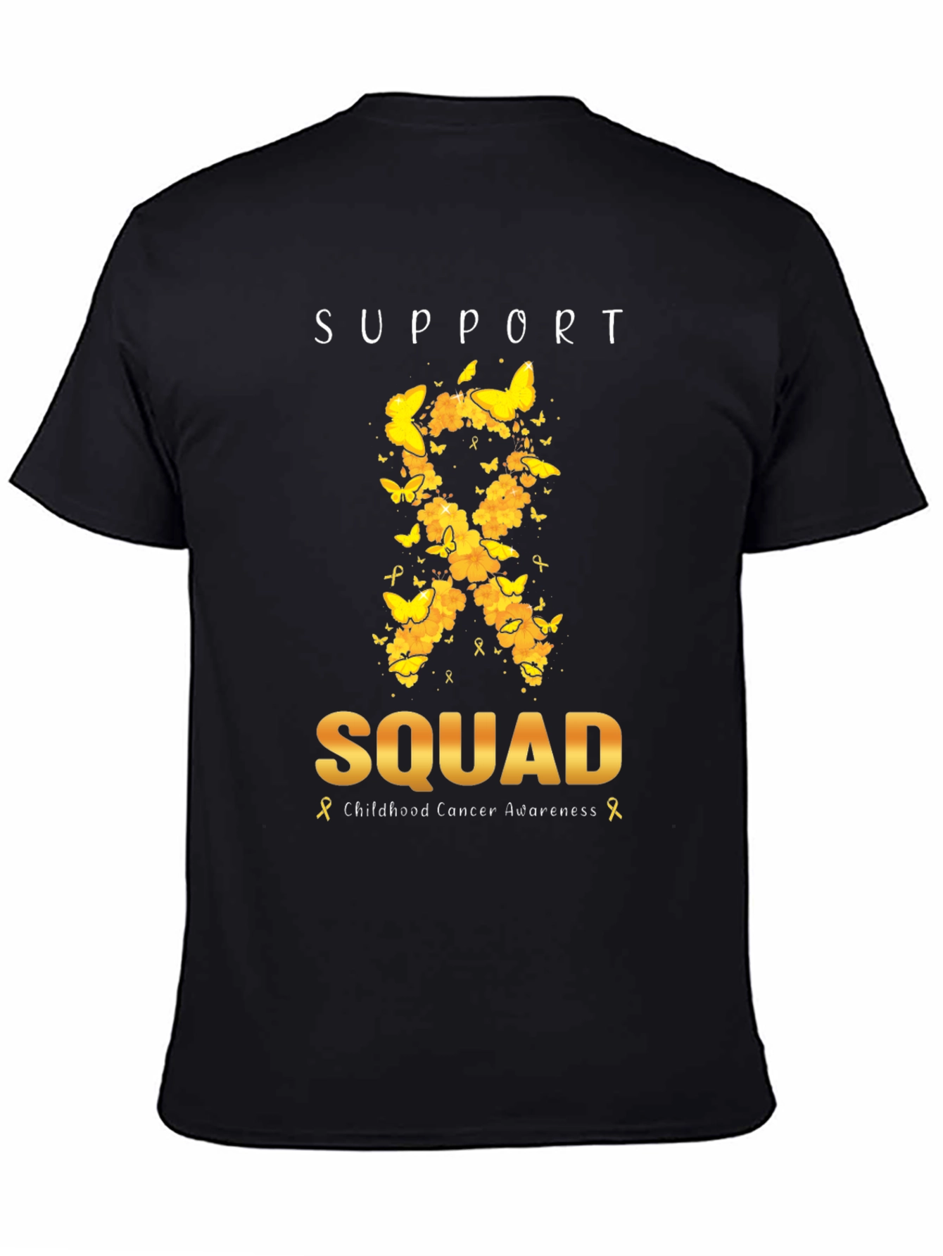 Childhood Cancer Awareness Support Squad T-Shirt