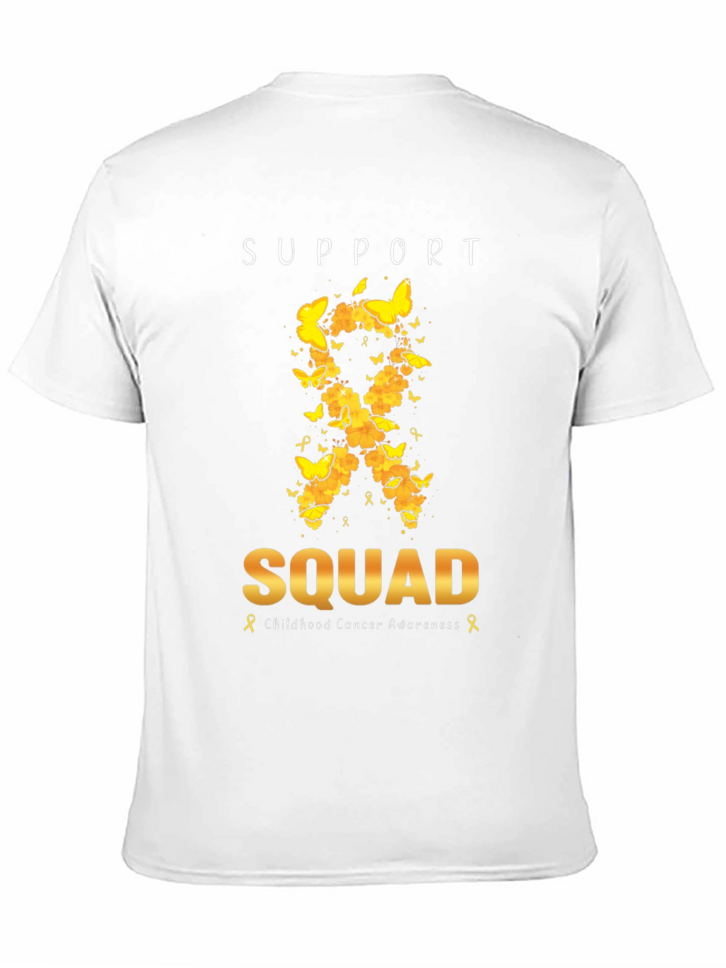 Childhood Cancer Awareness Support Squad T-Shirt