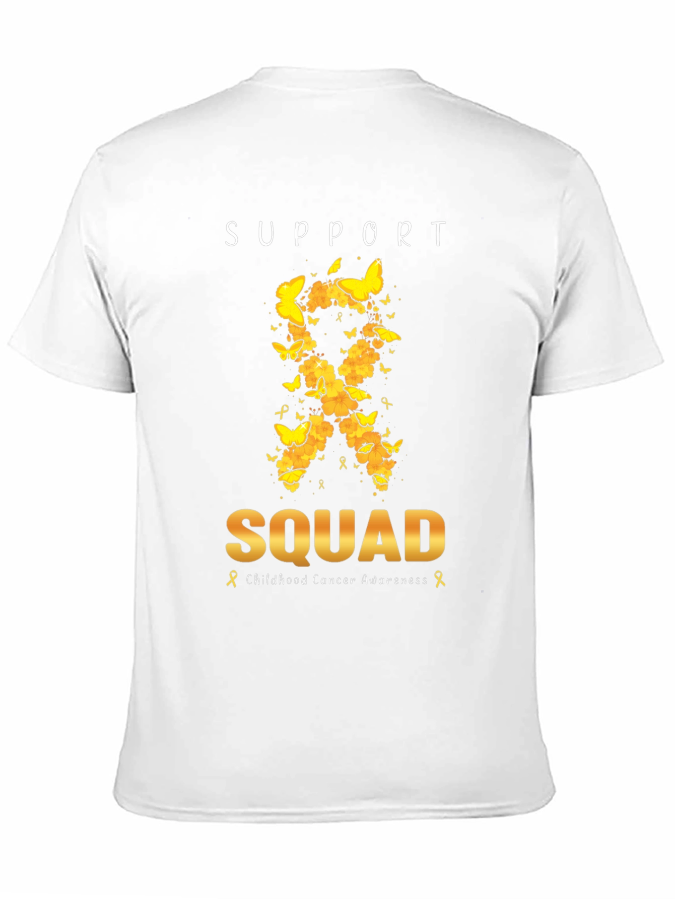 Childhood Cancer Awareness Support Squad T-Shirt