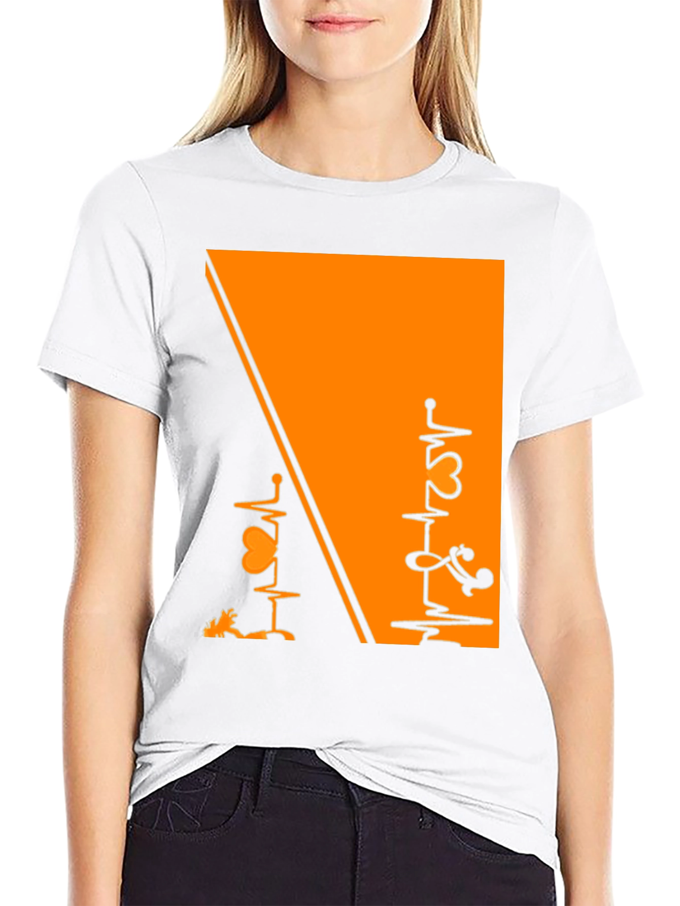 Heartbeat Music & Love Graphic Tee